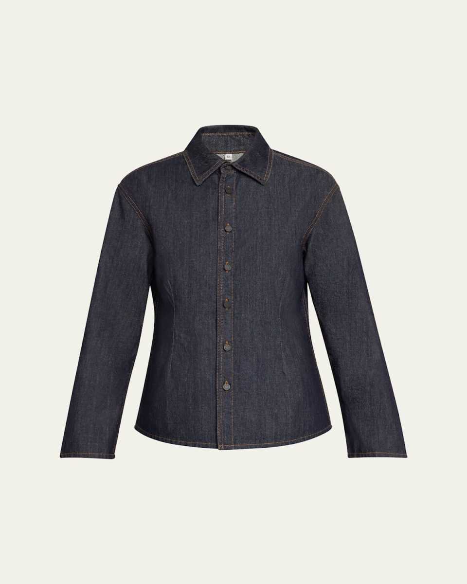 Clare Long-Sleeve Denim Shirt